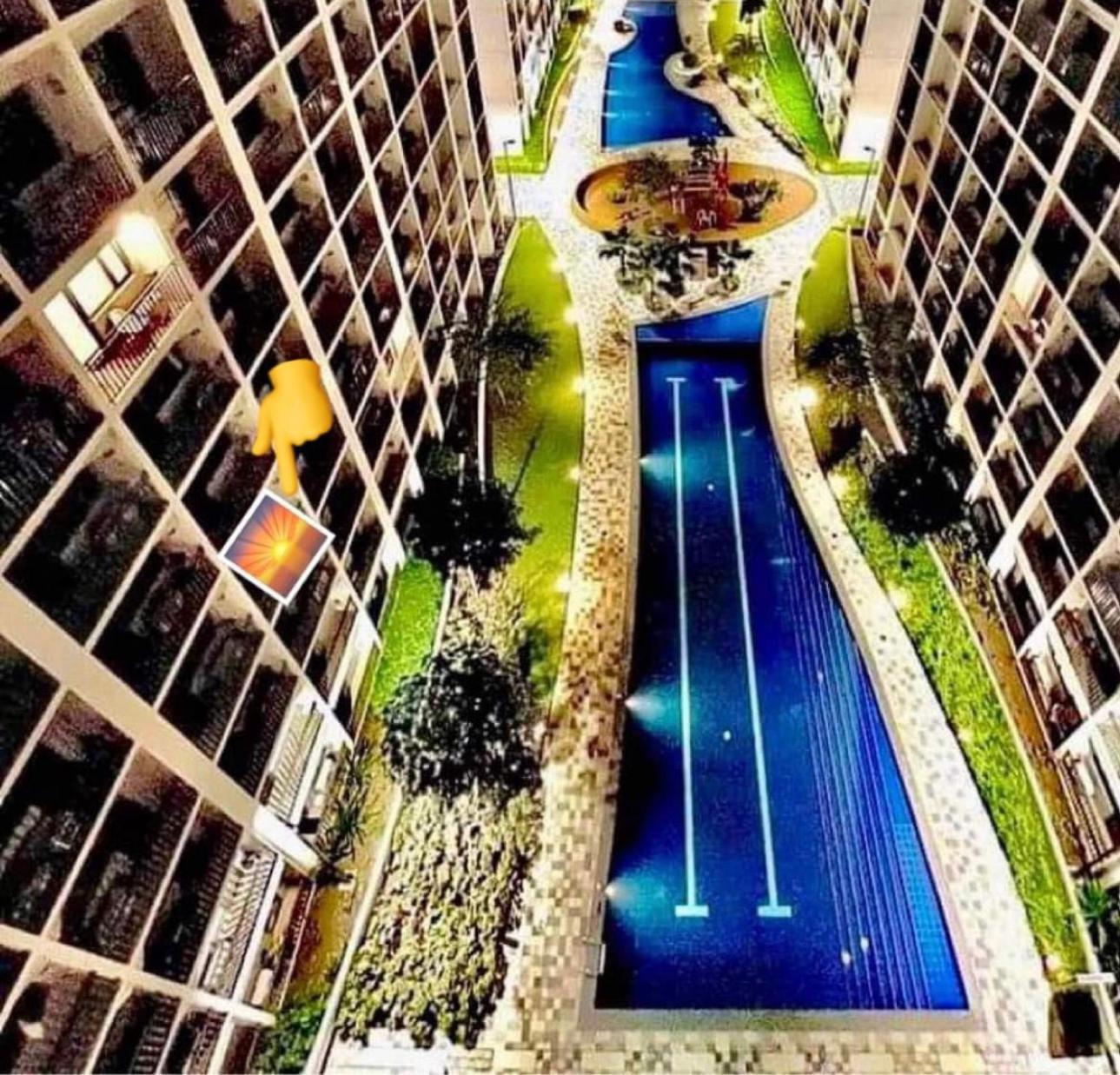 Mall Of Asia Condo With Balcony Facing Pool @ Shore2 Manila Exterior photo